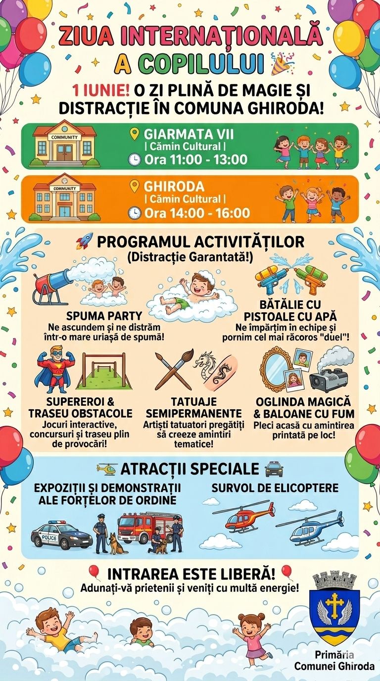 1 iunie – Ziua Copilului